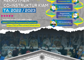 Perekrutan Co Instruktur KIAM 2022/2023