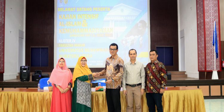 UMSU Gelar Kajian Intensif Al-islam dan Kemuhammadiyahan (KIAM) Angkatan VIII, Kloter IV T.A 2022/2023  Fakultas Hukum