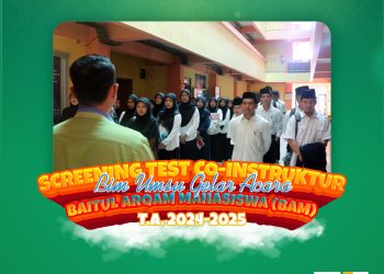 BIM UMSU Gelar Acara Screening Test Co-Instruktur Baitul Arqam Mahasiswa (BAM) T.A.2024/2025