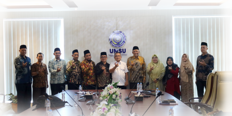 Silaturrahmi BIM dengan Wakil Rektor Bidang AIK, Pendidikan, Pengajaran & Digitalisasi  UMSU